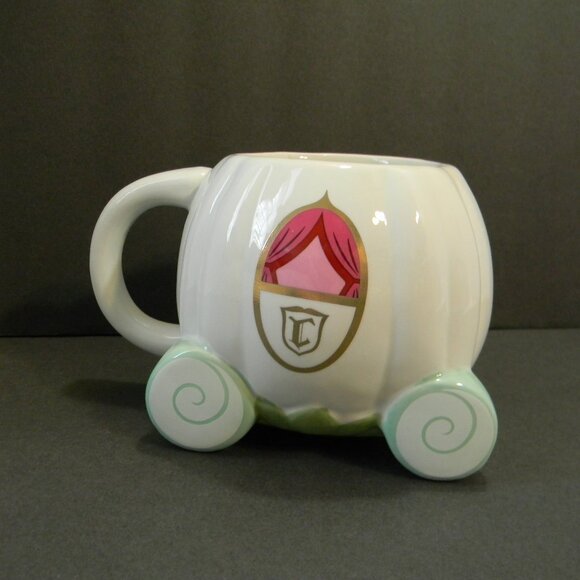 Disney Princess Cinderella Pumpkin Carriage Mug NWT - Picture 5 of 8